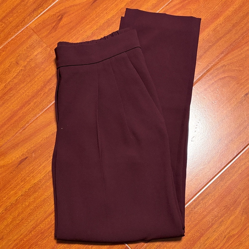 Babaton Women's Dark Purple Trousers